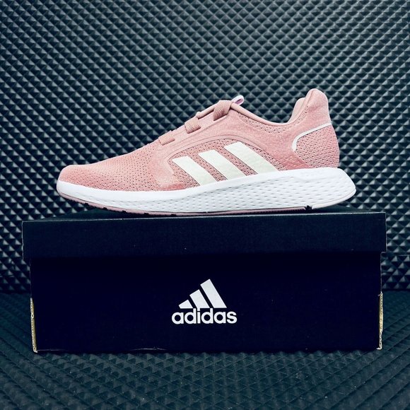 Adidas Edge Lux 5 Pink Women’s Athletic Sneaker Running Shoe #592 - Picture 3 of 12